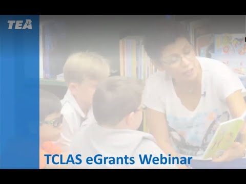 TCLAS eGrants Webinar