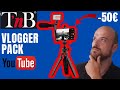 Hors serie tnb  influence  vlogger pack  la pack parfait  50 pour dbuter sur youtube 
