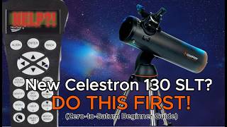 Saturn with a Celestron 130SLT: Beginner Setup + Camera Settings