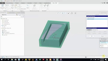 CNC Electric Discharge Machining operation by using Creo Parametric 5.0