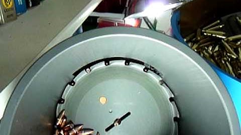 Mr. Bulletfeeder bullet feeder in action