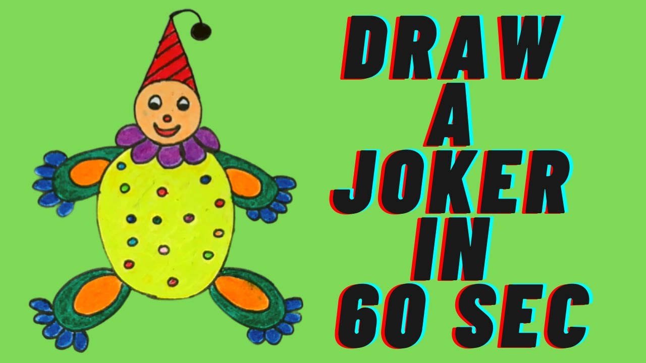How To Draw A Joker Playing Card For Kids Easy Drawing For Girls Drawing Pictures Youtube How To Draw A Joker Playing Card For Kids Easy Drawing For Girls Drawing Pictures Youtube
