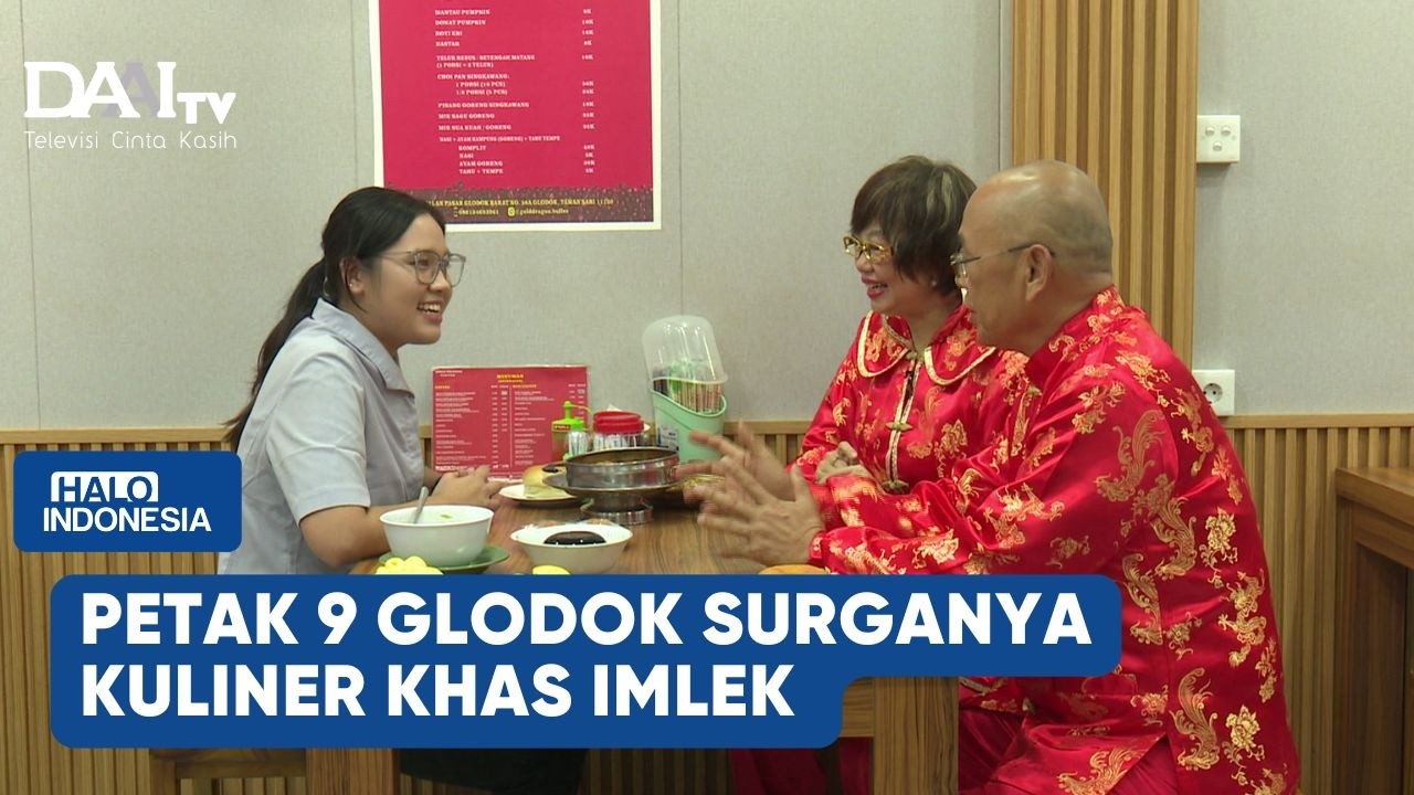 Jajan di Hari Raya Imlek Glodok | Halo Indonesia