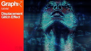 How To Create A Displacement Glitch Effect - Photoshop Cc 2017 - Graphixtv