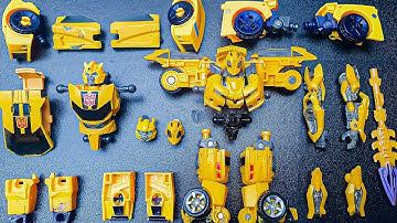 [Build] BumbleBee Model Kit | Transformers: Optimus, Ultra Magnus, Megatron Stop Motion Animation