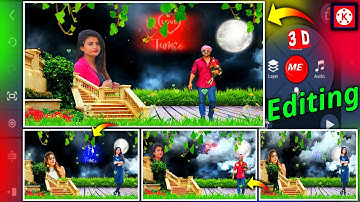 3D Awesome Nature Style Video Editing In Kinemaster || Kinemaster Video Editing 2022 | Minku Editing