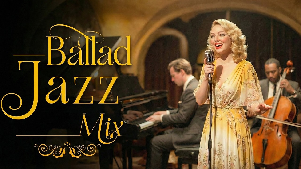 Ballad Jazz Classics 🎷 – Timeless Retro Hits & Smooth Melodies