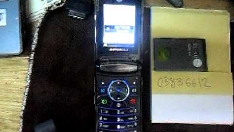 Motorola V9 code rror.AVI