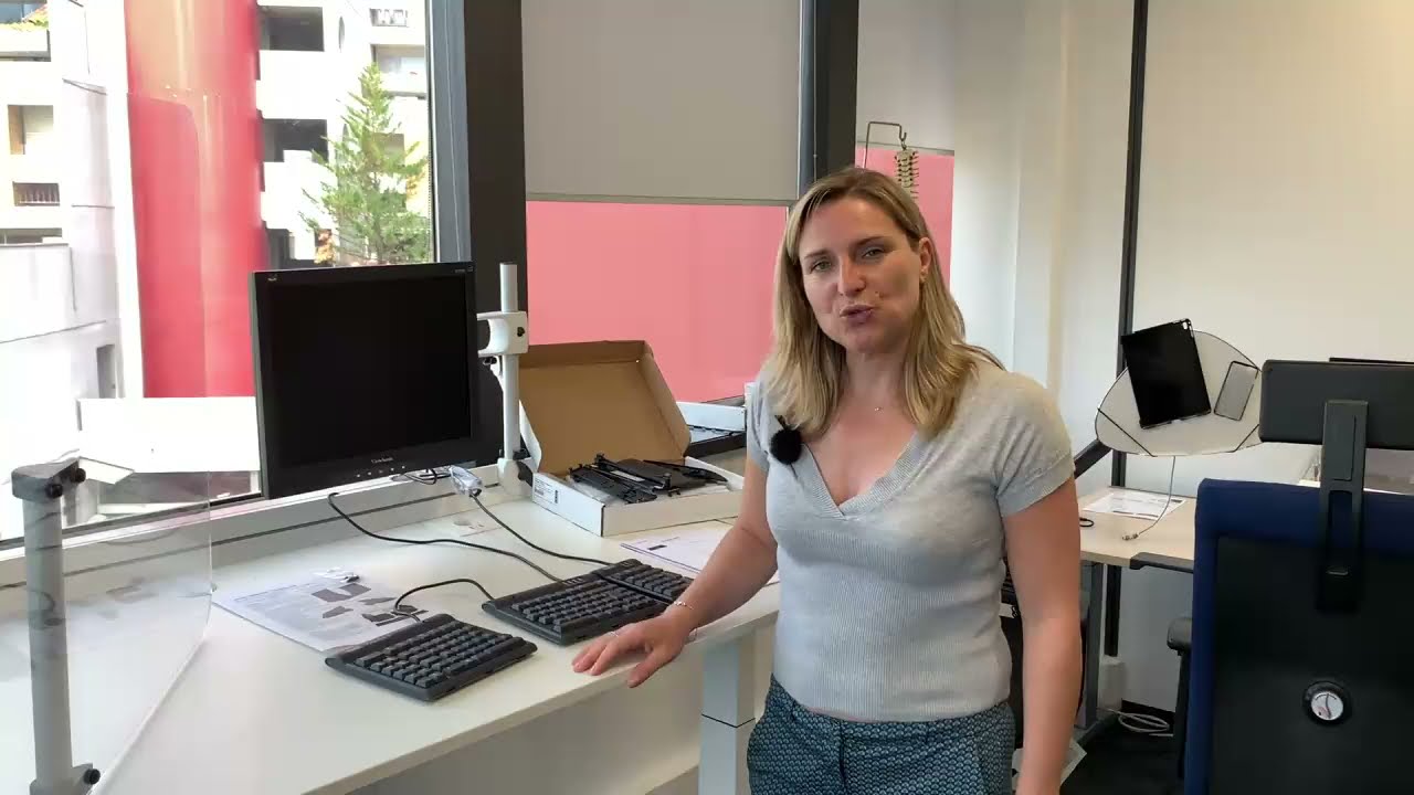 Clavier Kinesis FreeStyle 2 Solo : Clavier ergonomique adapté TMS