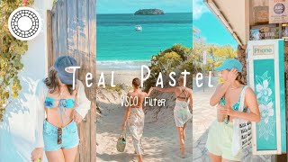 teal pastel vsco filter | pastel vsco photo editing tutorial screenshot 5