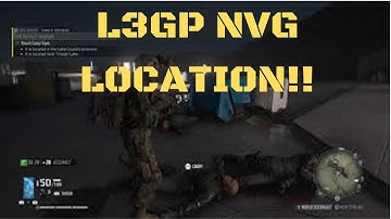 Location for L3GP NVG Ghost Recon - Breakpoint