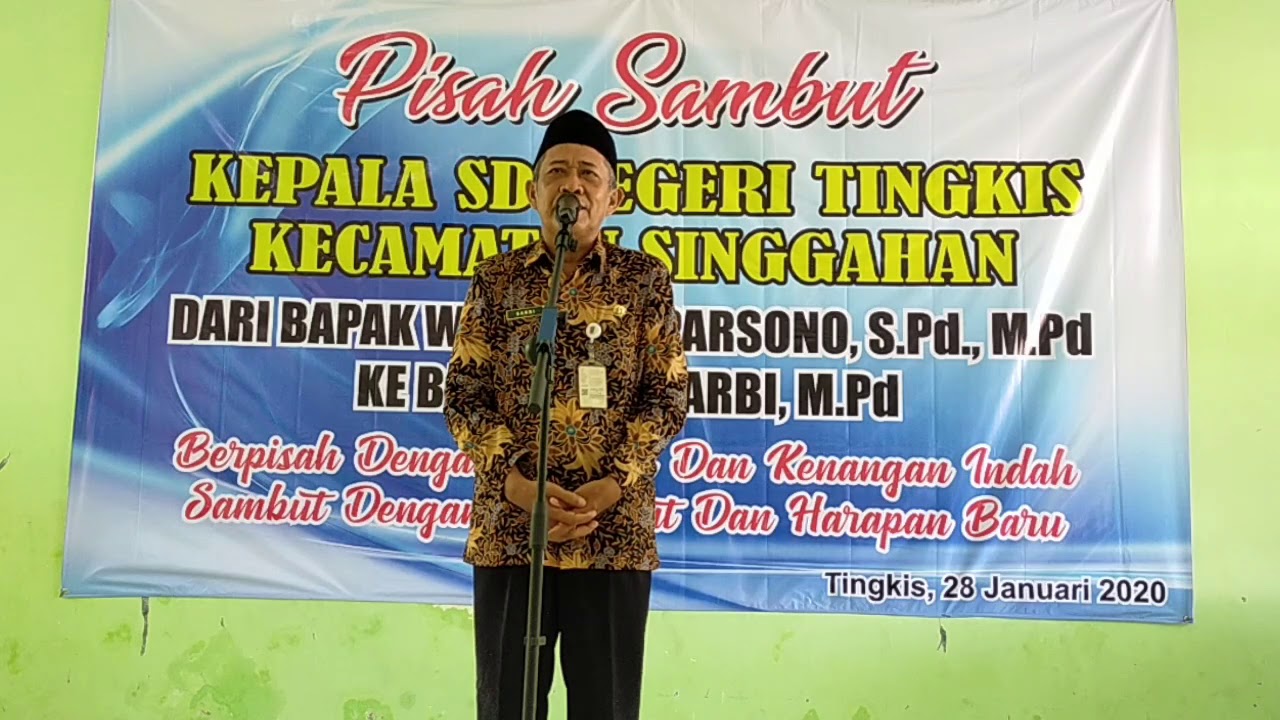 Sambutan Pejabat Baru SDN Tingkis YouTube