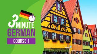 🇩🇪 3 Minute German - Course 1