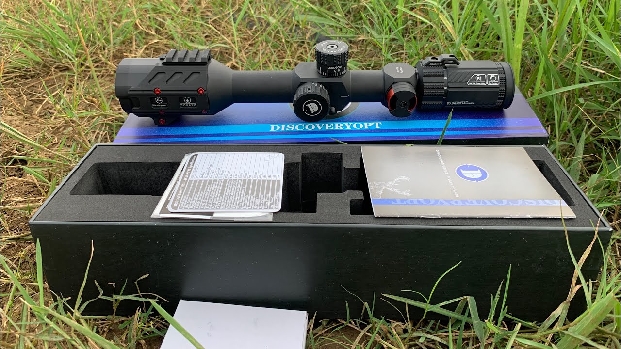 Viseur De Tir Discovery HS 4-16x44 SFIR FFP - Réticule éclairé - Compatible .308 - Pour Air Comprimé Et Carabine