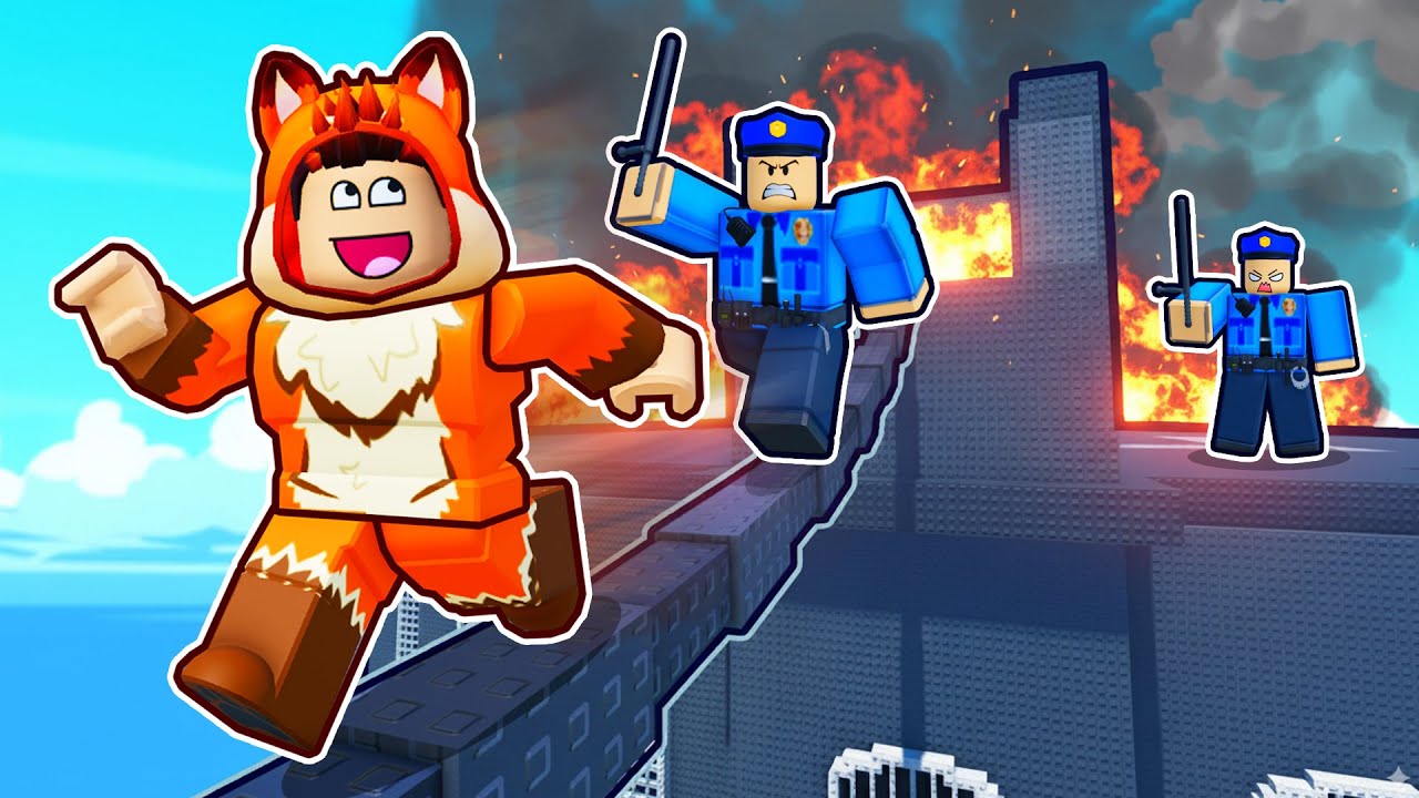 วิ่งหนีตำรวจออกจากคุกที่โหดที่สุด 🏃 Roblox +1 Speed Prison Escape