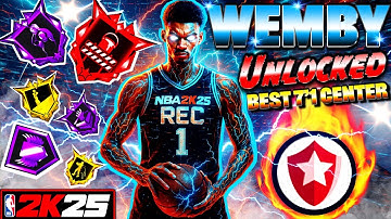 7’1 Demigod Center Build in NBA 2K25 🛑 UNSTOPPABLE Paint Beast with HOF Defense & Shoots Like KD!