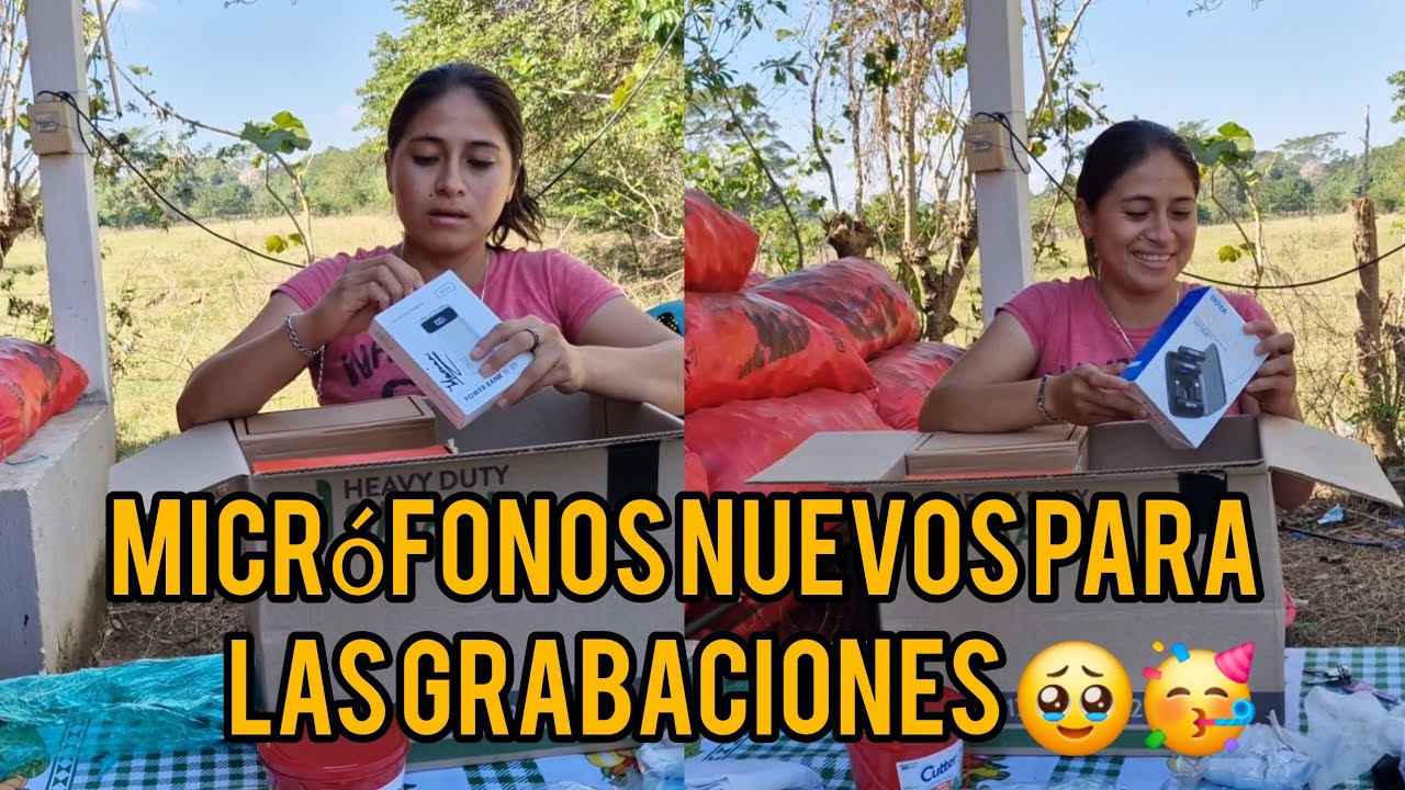 Mariana Recibe Una Caja De Equipos😱 De Trabajo Para Sus Grabaciones 🥳