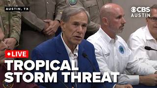 WATCH LIVE: Texas governor speaks ahead of tropical weather threat @CBSAustin