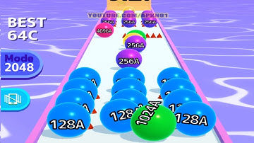 BALL RUN 2048 INFINITY EPIC GAMEPLAY ANDROID IOS #1