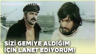 Hamama Giren Terler Türk Filmi Merdiven, Kaptanı Denizin Serin Sularına Gönderiyor