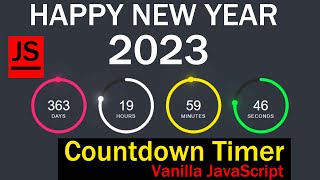 Countdown Timer in Vanilla Javascript