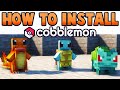 How to Install Cobblemon Mod The New Minecraft Pokemon Mod **FASTEST GUIDE**