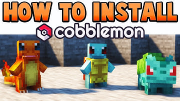 How to Install Cobblemon Mod The New Minecraft Pokemon Mod **FASTEST GUIDE**