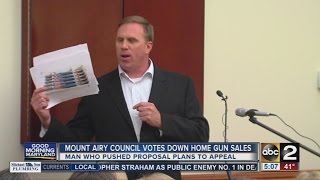 Mount Airy Town Council votes against residential gun ordinance