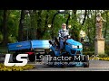 Kompaktný Minitraktor LS Tractor MT 1.25 – Ideálny pre komunálne práce 🚜