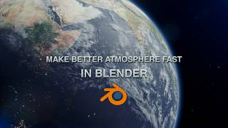 How to Make Realistic Planet Atmosphere in Blender
