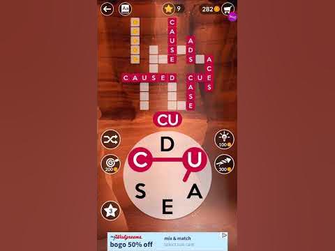 WORDSCAPES LEVEL 104 ANSWERS - YouTube