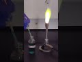 FLAME TEST-CuCl2 in Water FINAL