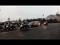 Actu : Passage du cortège funèbre sur le Pont Alexandre III, hommage au brigadier Alexandre Martin.