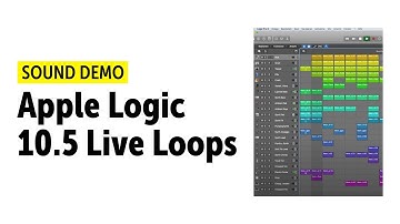 Apple Logic 10.5 Live Loops Demo