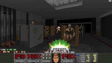 Doom 2 - The Tower of Babel (Map 34: Chrivale Shipping): UV-Max (Map Authors: DrKat & KarunaAztima)
