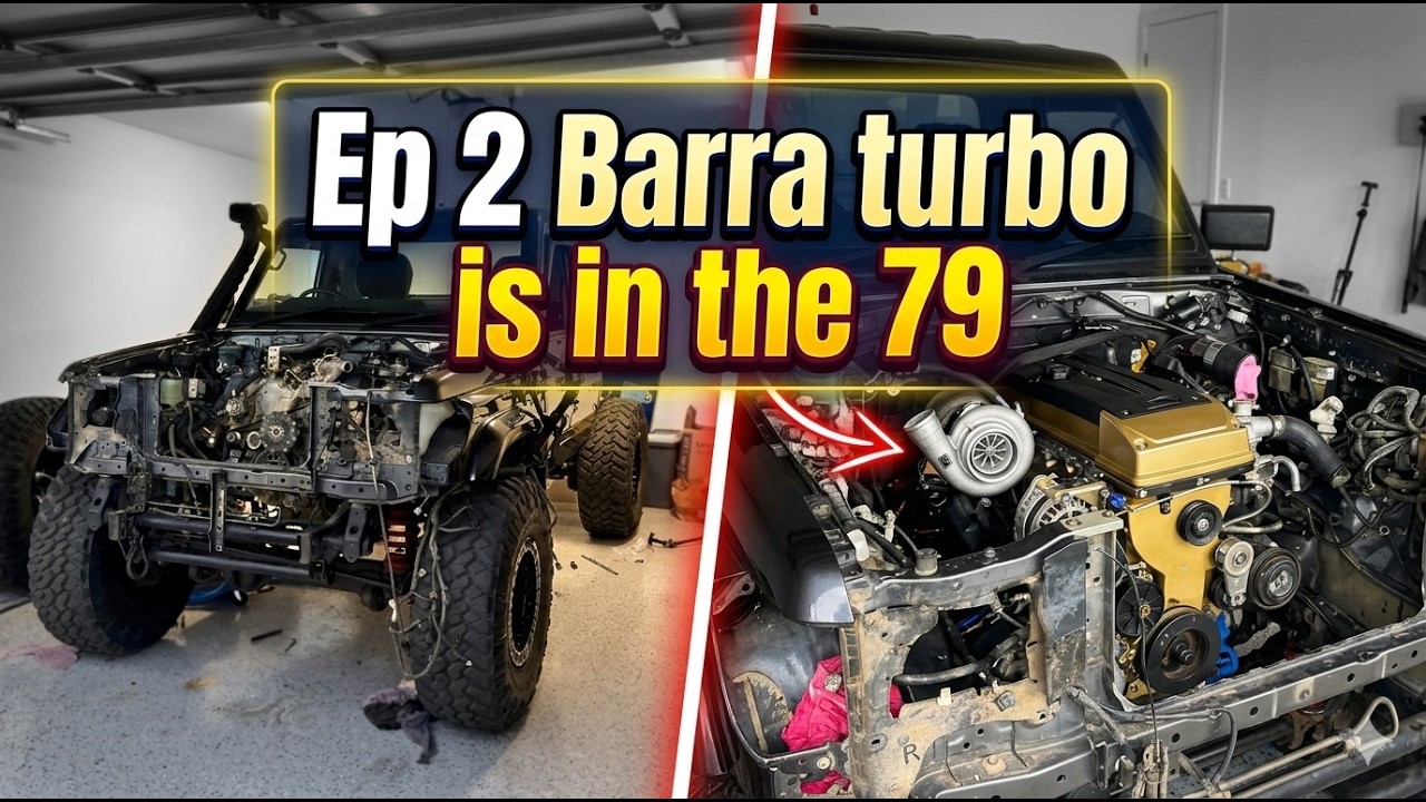 Ep 2: Barra Swapping the 79 Series (It’s Finally In!)
