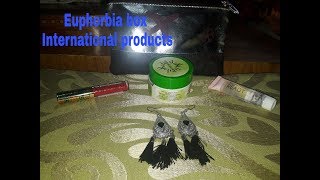 EUPHORBIA BOX UNBOXING JULY 2018 PRODUCTS WORTH RS 3000@289