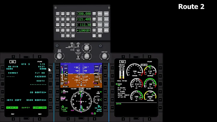 Basic / Intermediate T-6B FMS functions