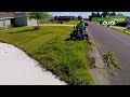 $45 An Hour Mowing Tall Grass