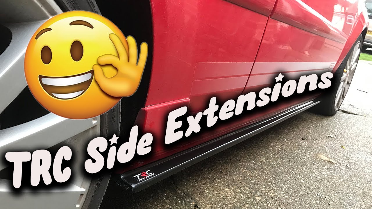 TRC Low Line Side Extensions - Fiesta st150