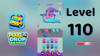 Pixel Drop Bus Puzzle Level 110 Walkthrough | Complete Solution | Go Answer