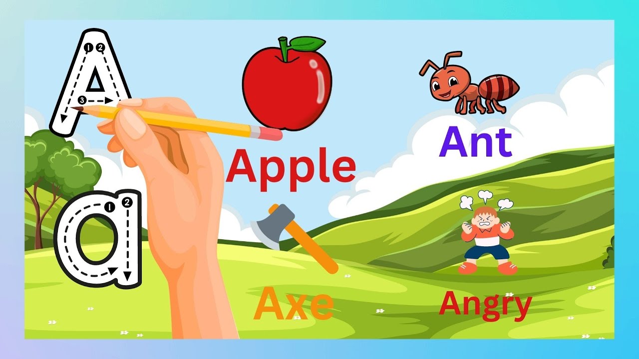 ABC Phonics Song & Numbers 1 to 100 | Learn Alphabet Tracing & Writing | Preschool Learning Video