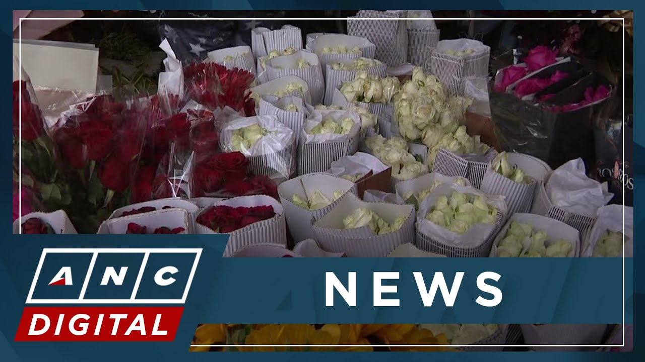 Prices of some flowers at Dangwa, Manila more than doubled on eve of