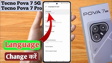 tecno pova 7 5g language setting, tecno pova 7 5g change language, tecno pova 7 5g me language