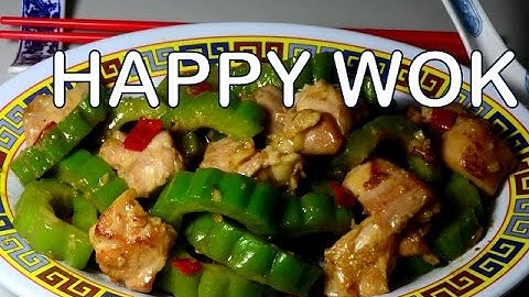 與雞的苦澀瓜 Tumis Melon Pahit dengan Ayam