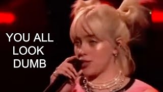 Billie Eilish MAKES FUN of her Fans