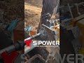 On-site repair work today, S Power Portable line boring machine supplier, manufacturer.
