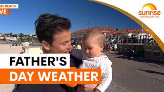 Fathers Day weather with baby Tilda at Bondi | Sunrise
Weekend Sunrise presenter James Tobin delivers the national weather forecast from Bondi Beach on Fathers Day, joined by his baby daughter Tilda.
Get the latest news » https://7news.com.au
7Plus » https://7plus.com.au/
More from Sunrise » https://sunrise.com.au
Subscribe to Sunrise » https://7news.link/SunriseSubscribe
Subscribe to the Sunrise newsletter » http://7sunrise.link/Newsletter
Connect with Sunrise online:
Facebook » https://www.facebook.com/Sunrise
Instagram » https://www.instagram.com/sunriseon7/
TikTok » https://www.tiktok.com/@sunriseon7
X » https://x.com/sunriseon7
#SunriseOn7 #7NEWS Fathers Day weather with baby Tilda at Bondi | Sunrise