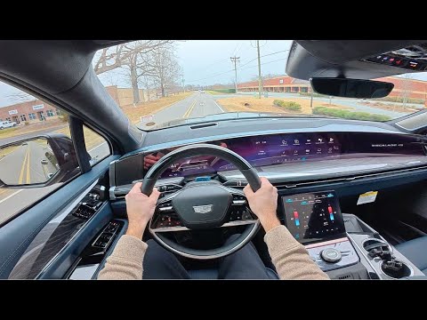 2025 Cadillac Escalade IQ Sport 2: POV Drive, Walkaround and ASMR