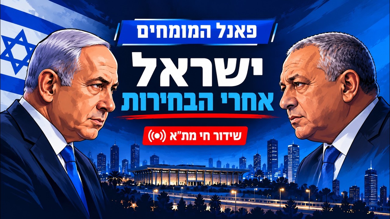 כנסו - ישראל אחרי הבחירות - פאנל המומחים לייב מת״א